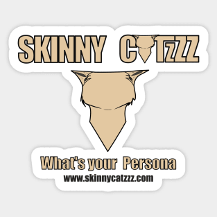 Skinny Catzzz | What's your Persona? Sticker